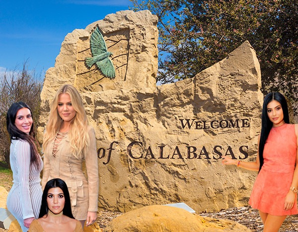 the ultimate kardashian guide to calabasas e news
